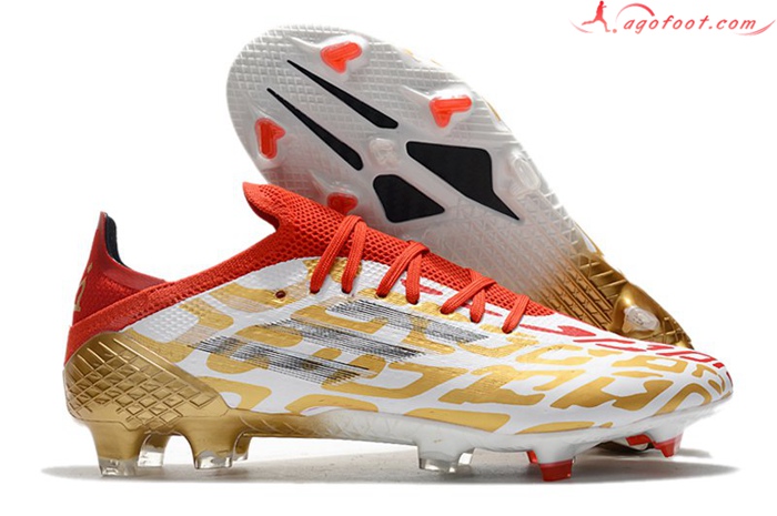 Adidas Chaussures de Foot X Speedflow.1 FG Blanc