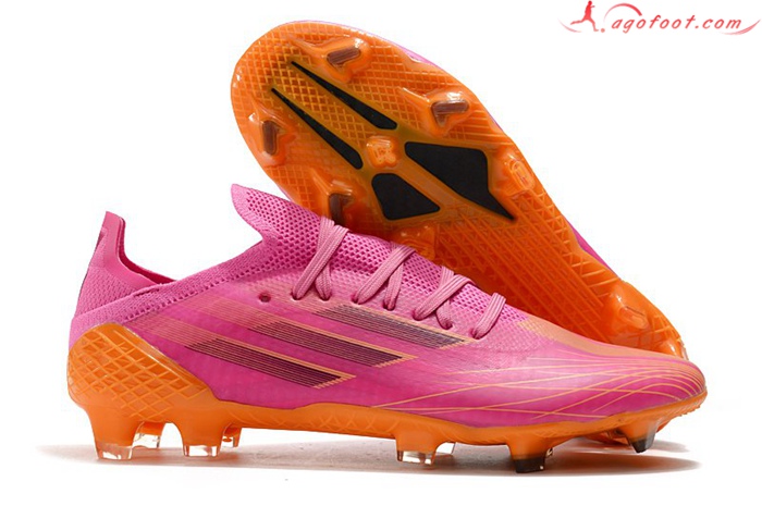 Adidas Chaussures de Foot X Speedflow.1 FG Rose
