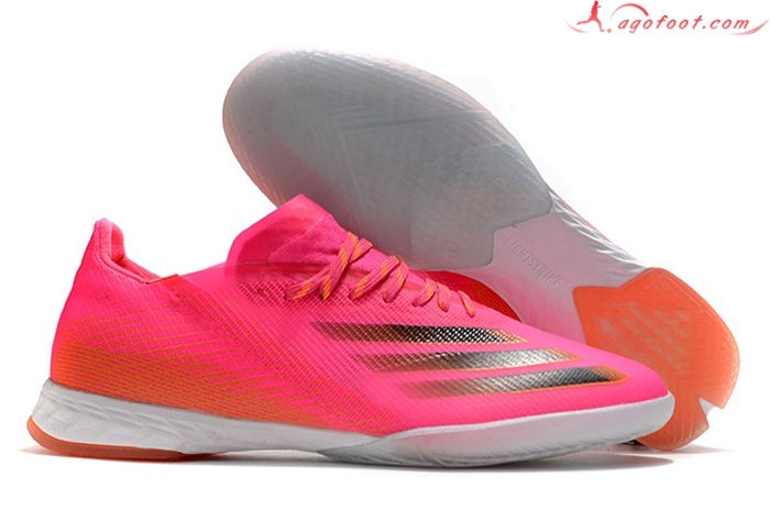 Adidas Chaussures de Foot X Ghosted.1 TF Rose