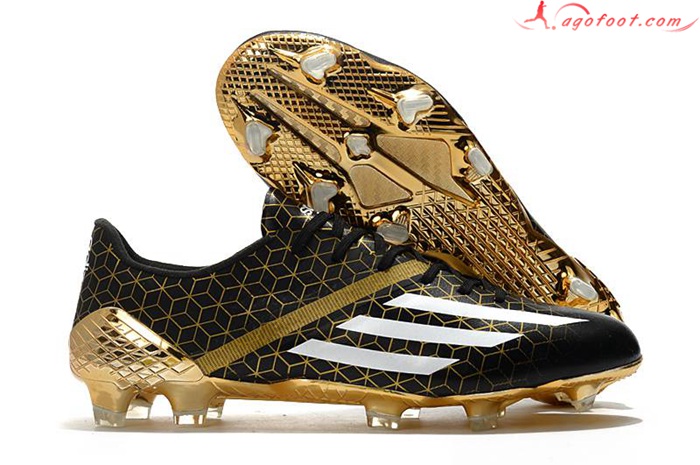 Adidas Chaussures de Foot F50 Ghosted Adizero HT FG Noir