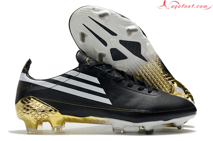 Adidas Chaussures de Foot F50 Ghosted Adizero HT FG Noir