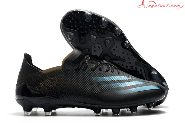 Adidas Chaussures de Foot X Ghosted.1 AG Noir