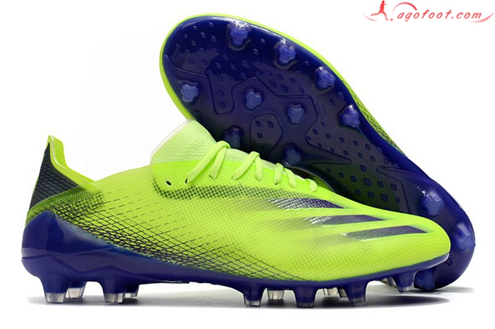 Adidas Chaussures de Foot X Ghosted.1 AG Vert