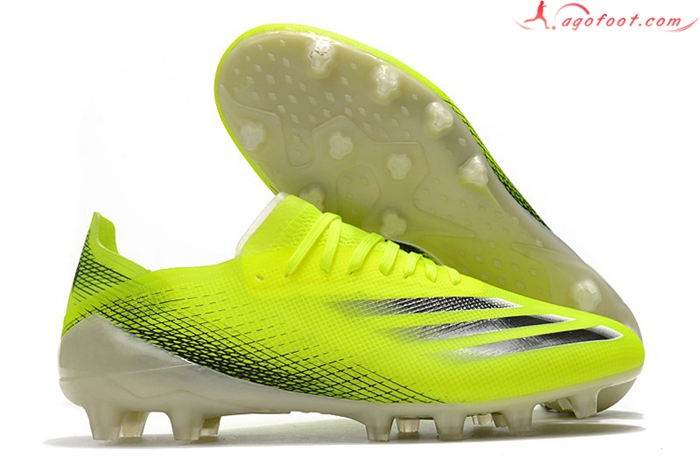 Adidas Chaussures de Foot X Ghosted.1 AG Jaune
