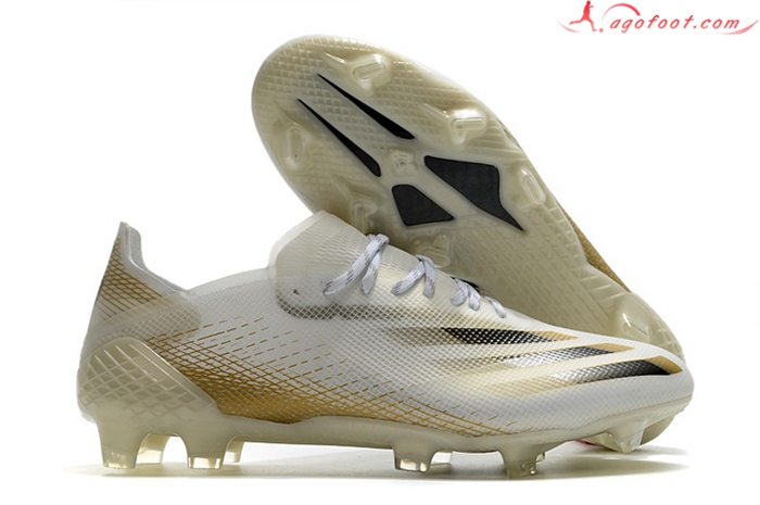 Adidas Chaussures de Foot X Ghosted.1 FG Doré