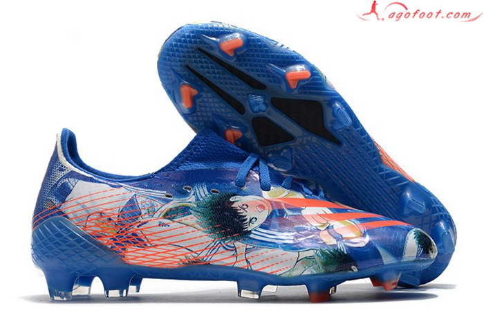 Adidas Chaussures de Foot X Ghosted.1 FG Bleu