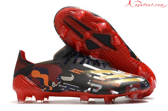 Adidas Chaussures de Foot X Ghosted.1 FG Noir