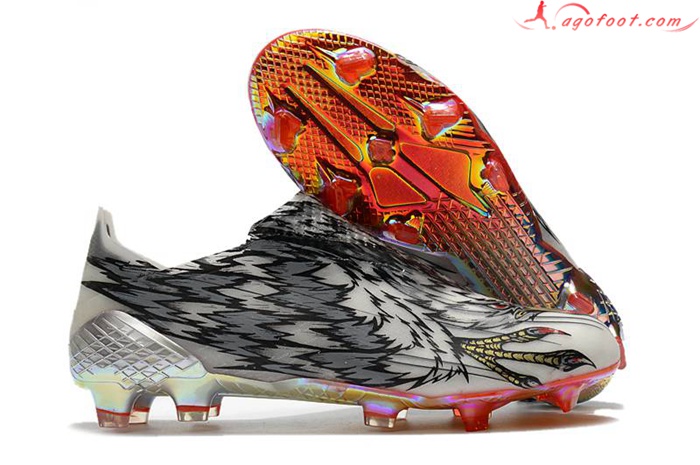 Adidas Chaussures de Foot X Ghosted FG39-45 Gris