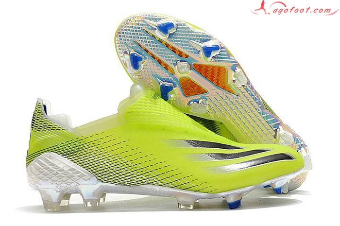 Adidas Chaussures de Foot X Ghosted FG39-45 Jaune