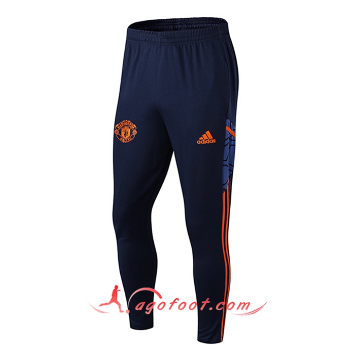 Pantalon Foot Manchester United Bleu Marine 2022/2023