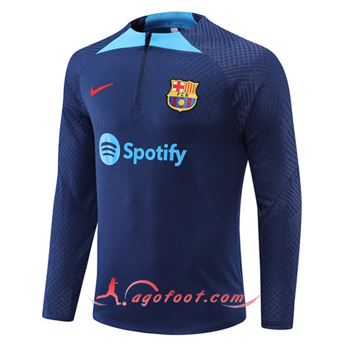 Sweatshirt Training FC Barcelone Bleu 2022/2023