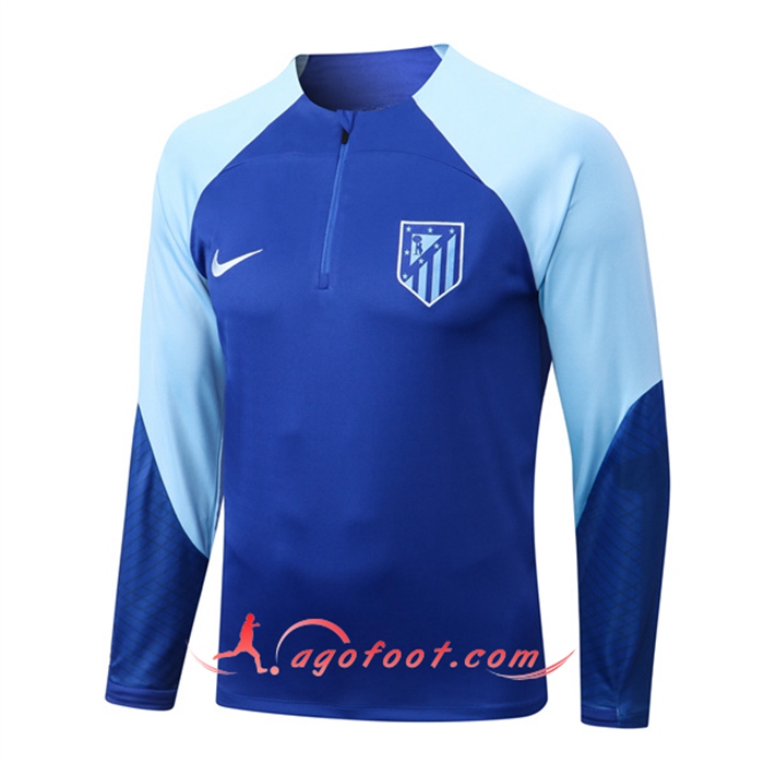 Sweatshirt Training Atletico Madrid Bleu Marin 2022/2023