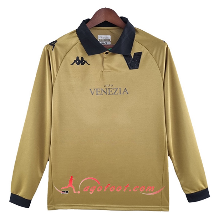 Nouveau Maillot de Foot Venezia FC Jaune Manches Longue 2022/2023