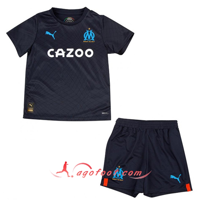 Nouveau Maillot de Foot Marseille Enfant Exterieur 2022/2023