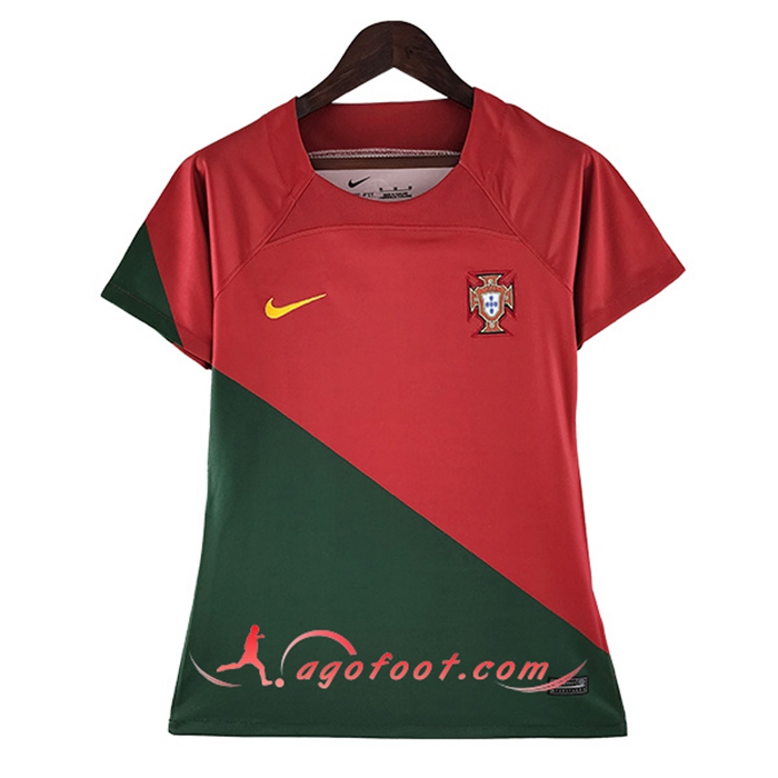 Maillot de Foot Portugal Femme Domicile 2022/2023