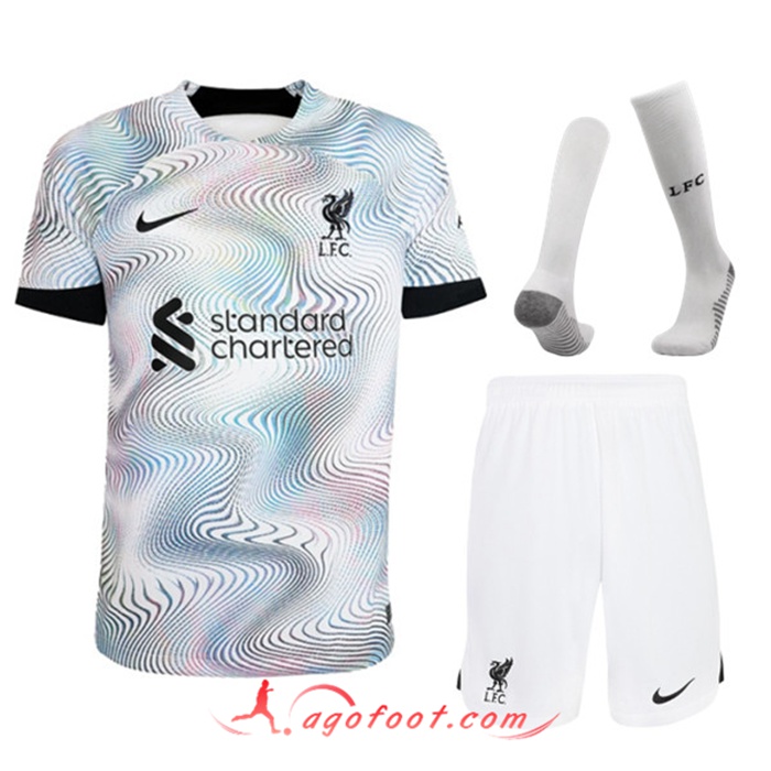Ensemble Maillot Foot FC Liverpool Exterieur (Short + Chaussettes) 2022/2023