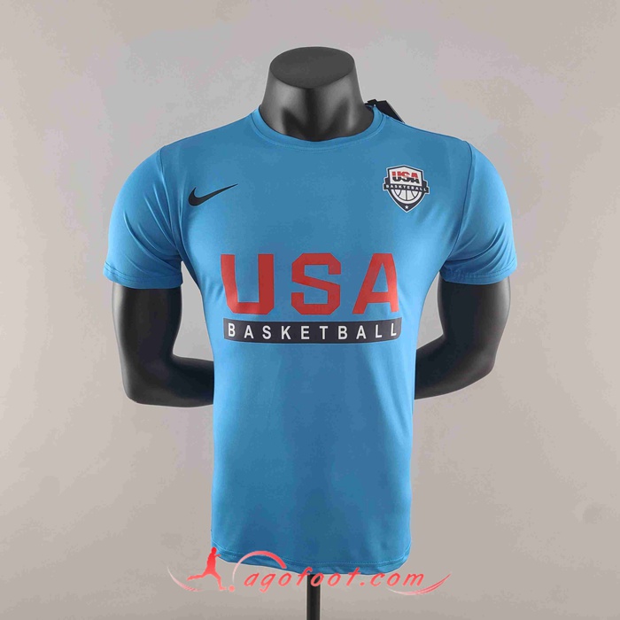 NBA T-Shirt Bleu #K000210