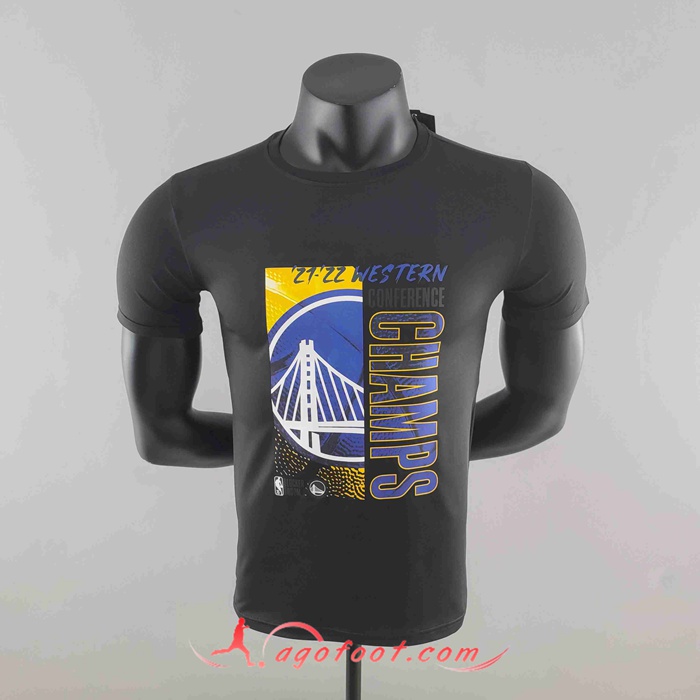 NBA Golden State Warriors T-Shirt Noir #K000223