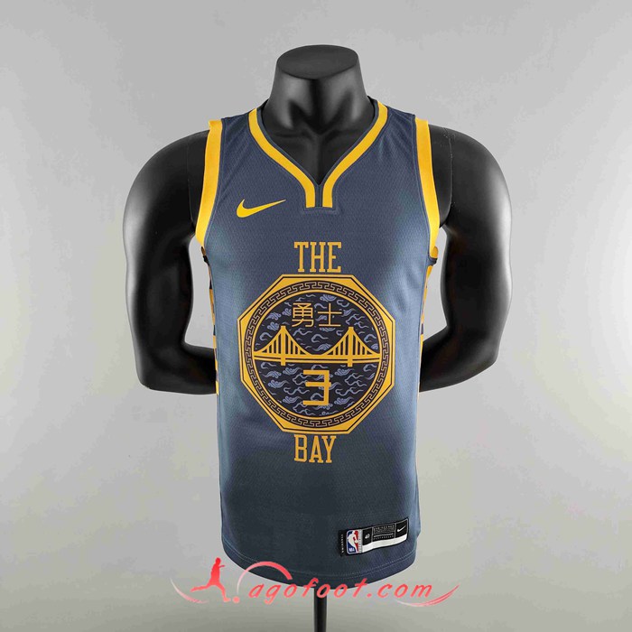 Maillot Golden State Warriors (POOLE #3) 2018 Gris