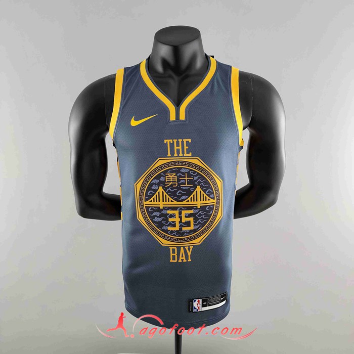Maillot Golden State Warriors (DURANT #35) 2018 Gris
