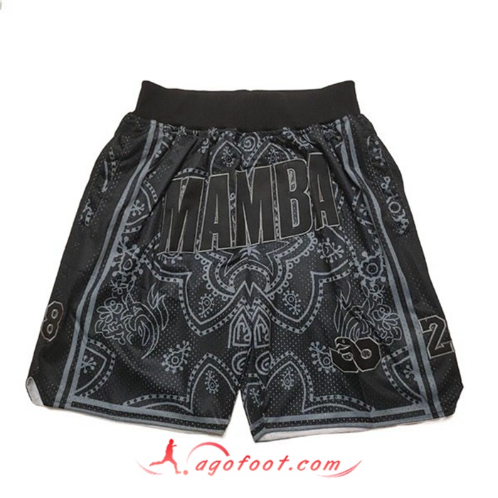 Shorts NBA Los Angeles Lakers Noir