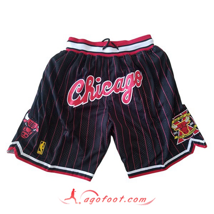 Shorts NBA Chicago Bulls Noir