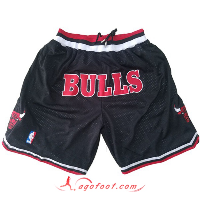 Shorts NBA Chicago Bulls Noir