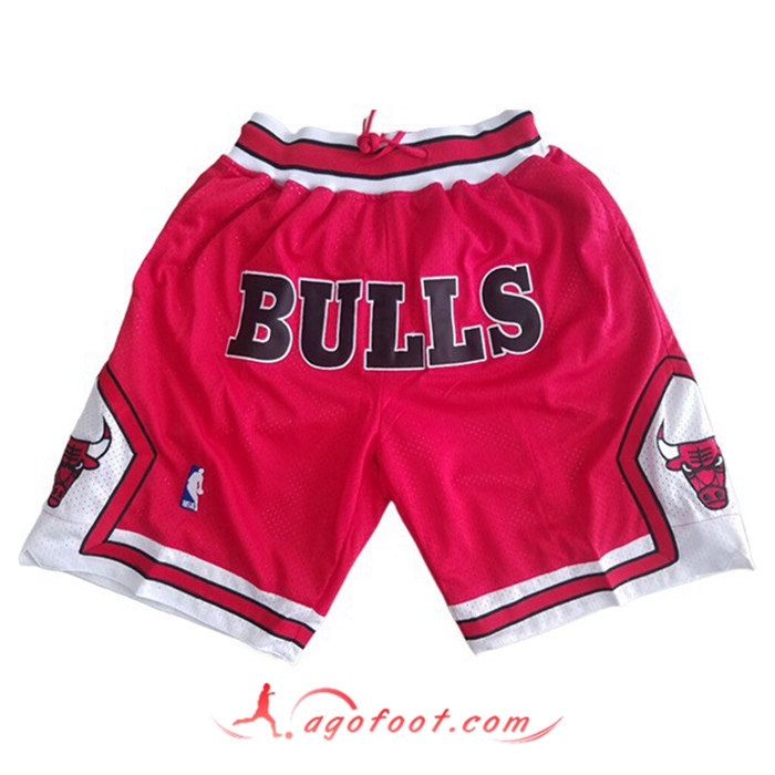 Shorts NBA Chicago Bulls Rouge