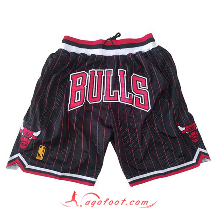 Shorts NBA Chicago Bulls Noir