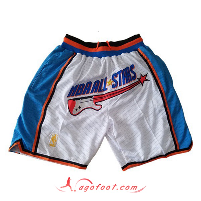 Shorts NBA Chicago Bulls Blanc