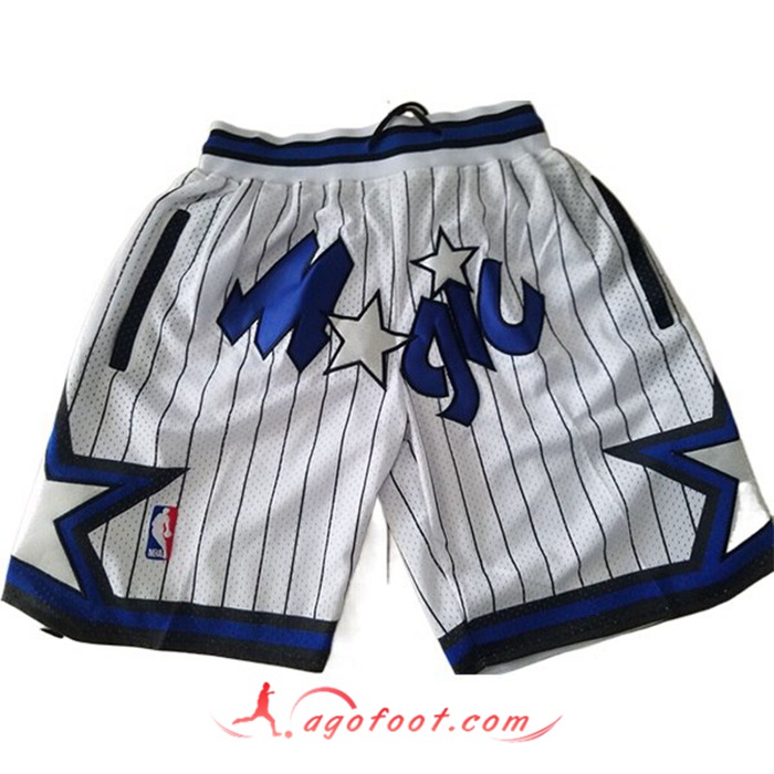Shorts NBA Orlando Magic Blanc
