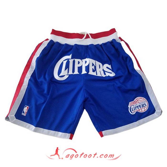 Shorts NBA Los Angeles Clippers Bleu