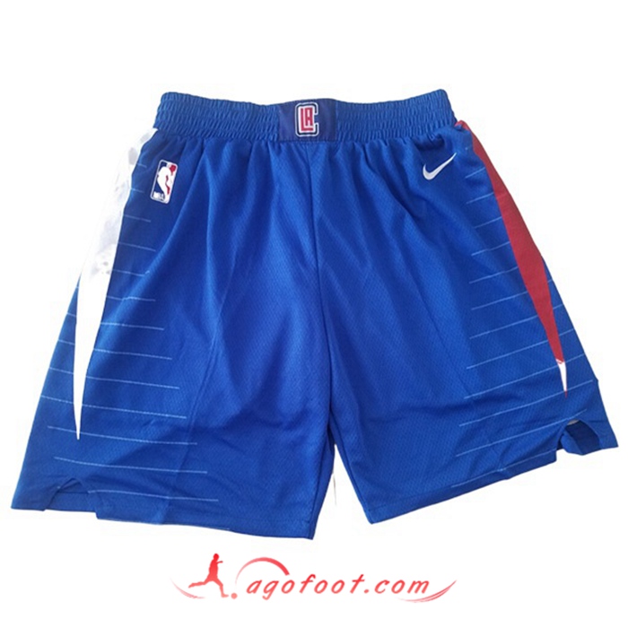 Shorts NBA Los Angeles Clippers Bleu