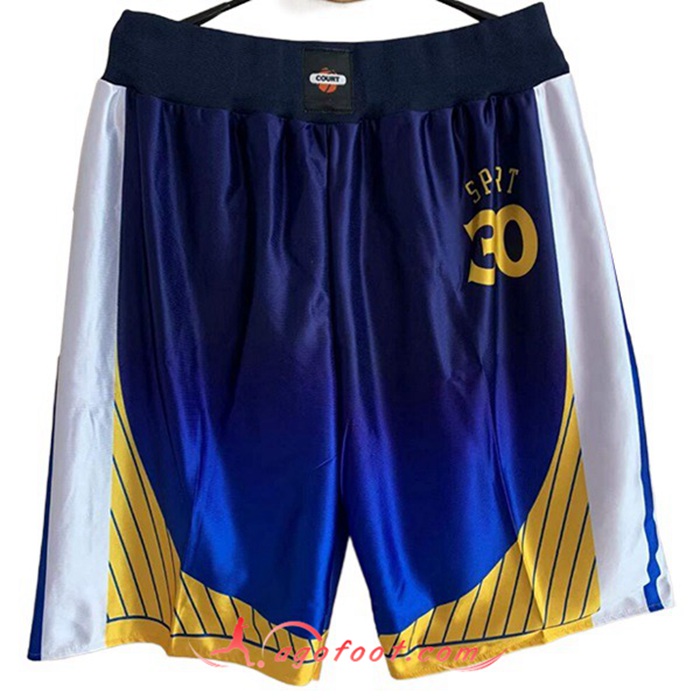 Shorts NBA Golden State Warriors Bleu