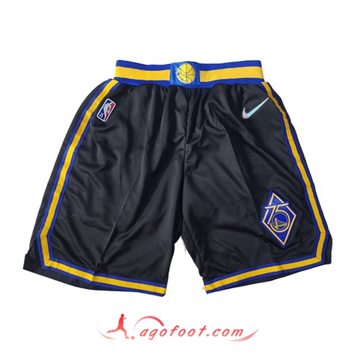 Shorts NBA Golden State Warriors Noir