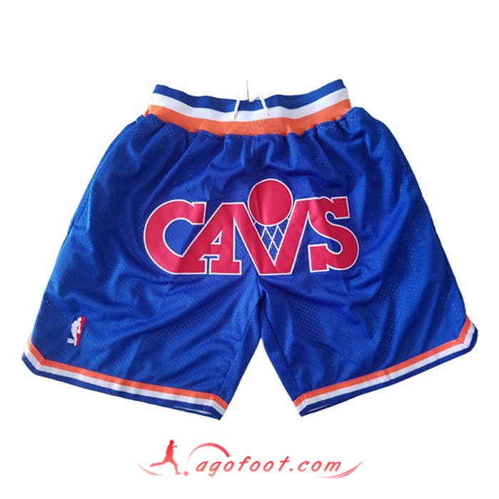 Shorts NBA Cleveland Cavaliers Bleu