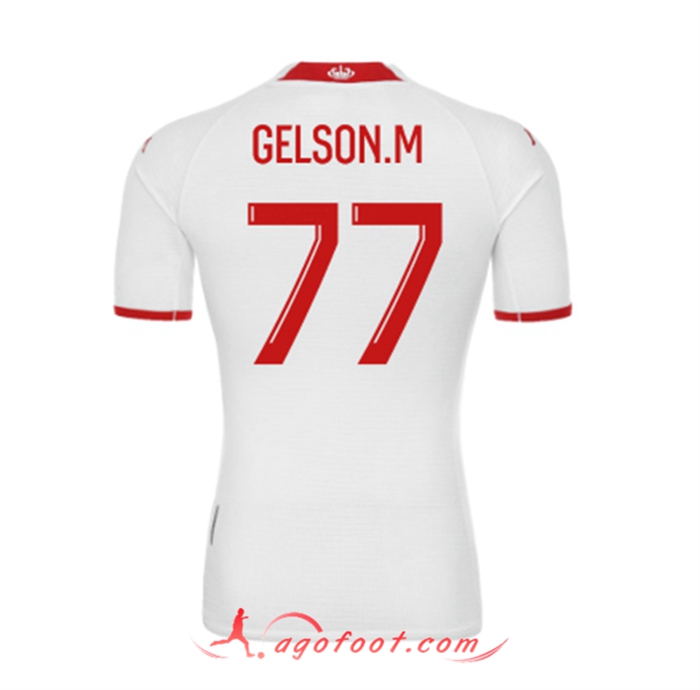 Maillot de Foot AS Monaco (GELSON.M #77) 2022/2023 Domicile