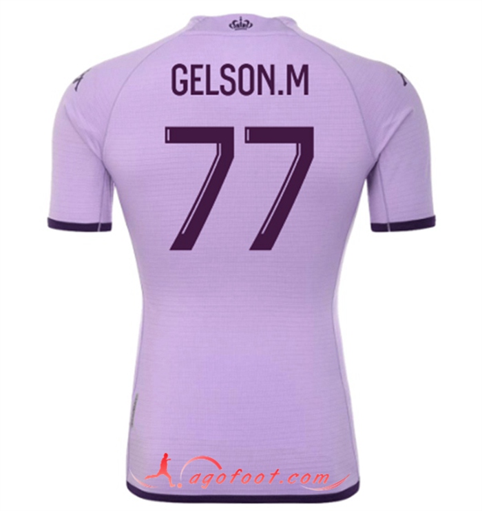 Maillot de Foot AS Monaco (GELSON.M #77) 2022/2023 Third