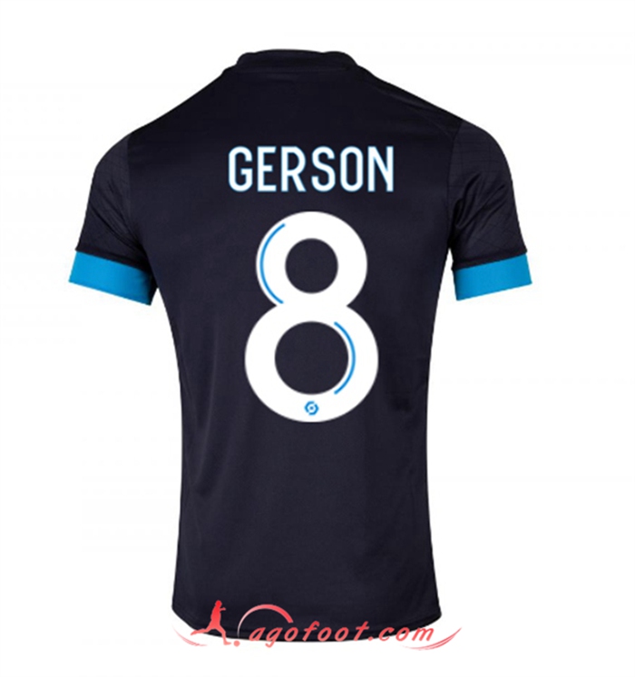 Maillot de Foot Marseille (GERSON #8) 2022/2023 Exterieur