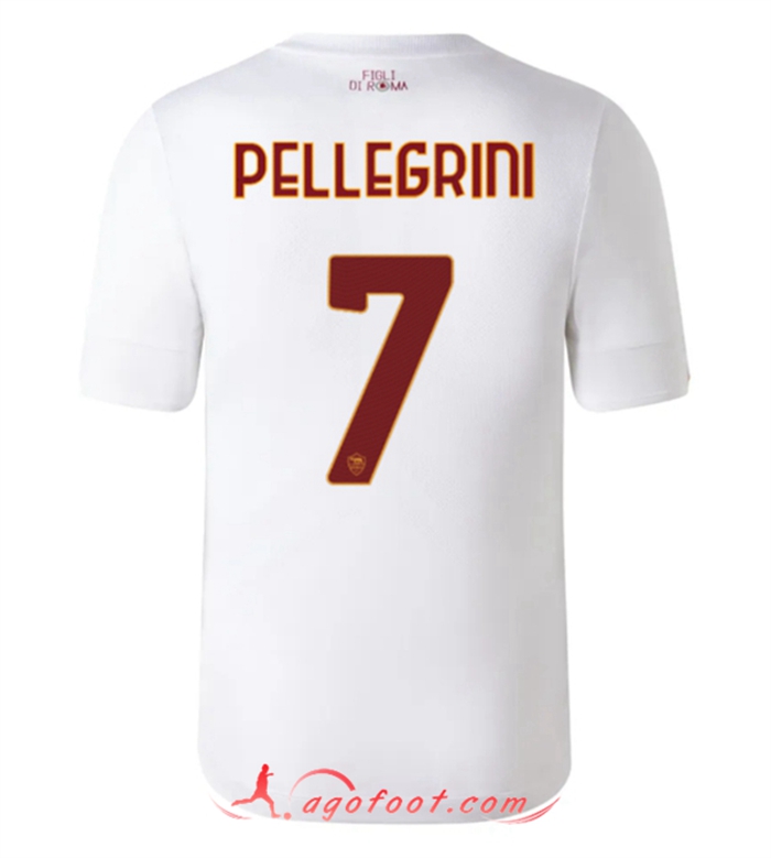 Maillot de Foot As Rome (PELLEGRINI #7) 2022/2023 Exterieur