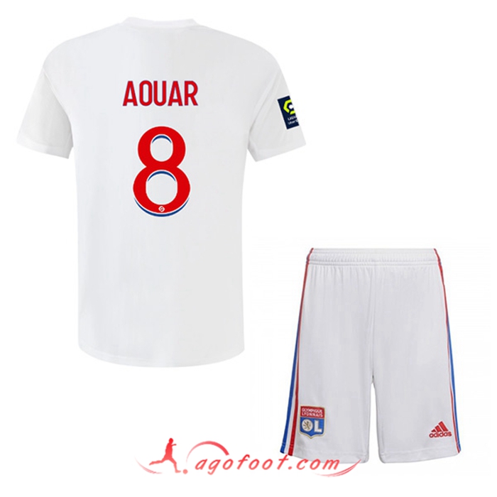 Maillot de Foot Lyon (AOUAR #8) Enfant Domicile 2022/2023