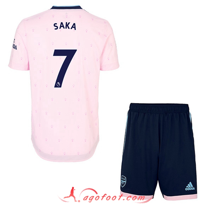 Maillot de Foot Arsenal (SAKA #7) Enfant Third 2022/2023