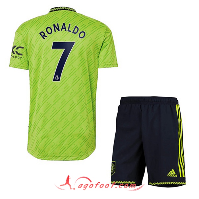 Maillot de Foot Manchester United (RONALDO #7) Enfant Third 2022/2023