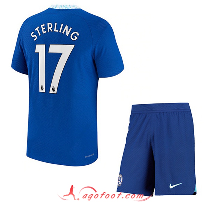 Maillot de Foot FC Chelsea (STERLING #17) Enfant Domicile 2022/2023