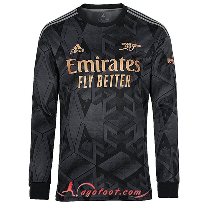 Nouveau Maillot de Foot Arsenal Exterieur Manches Longues 2022/2023