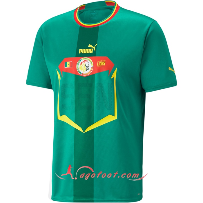 Nouveau Maillot Equipe Foot Sénégal Exterieur 2022/2023