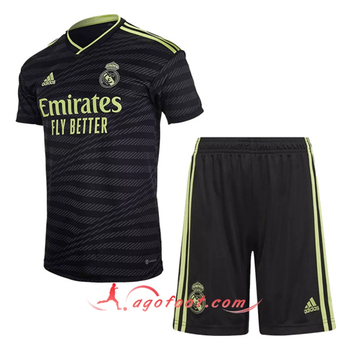Ensemble Maillot Foot Real Madrid Third + Short 2022/2023