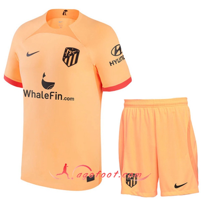 Ensemble Maillot Foot Atletico Madrid Third + Short 2022/2023
