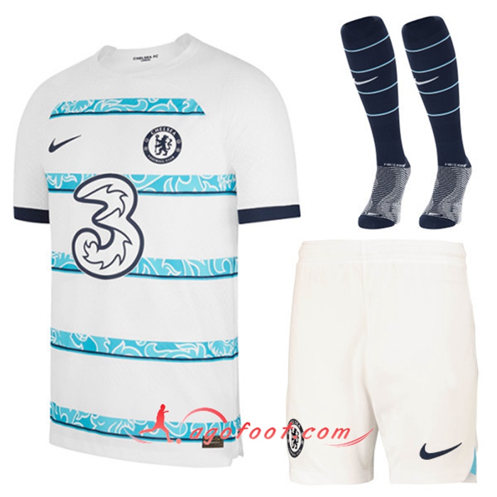 Ensemble Maillot Foot FC Chelsea Exterieur (Short + Chaussettes) 2022/2023