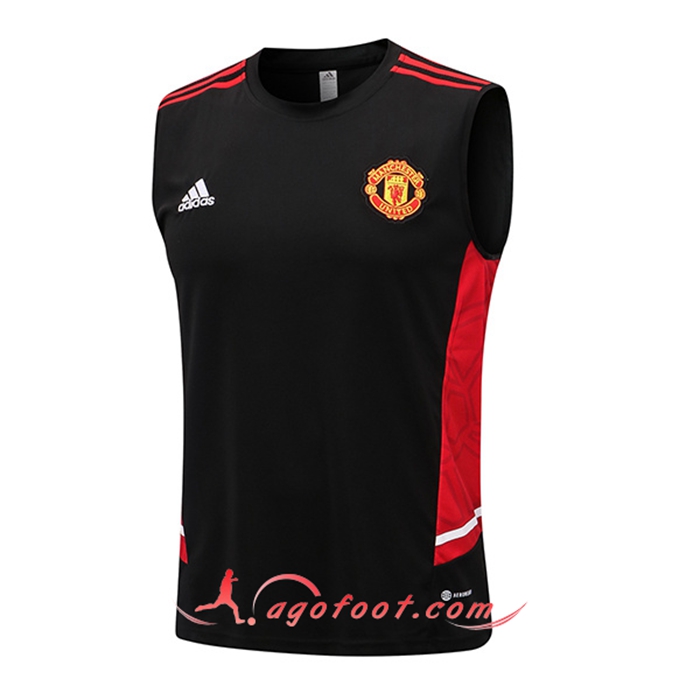 Training Debardeur Manchester United Noir 2022/2023